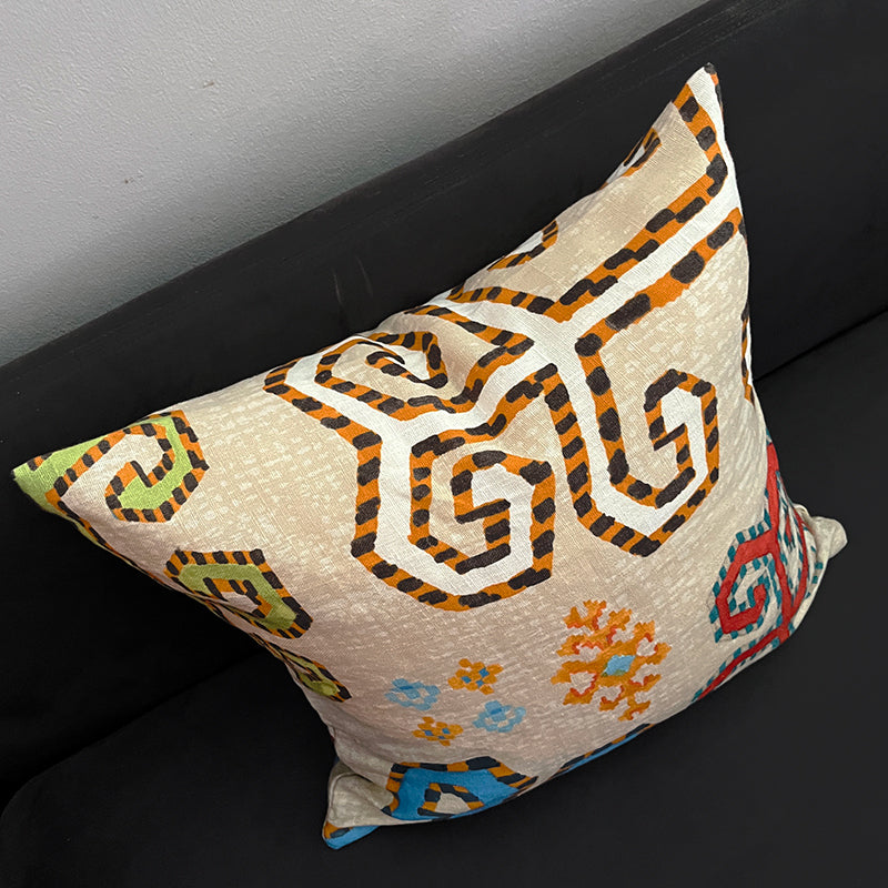 16" x 16" Jim Thompson Karapinar Throw Pillow Cover - Daydream Colorway