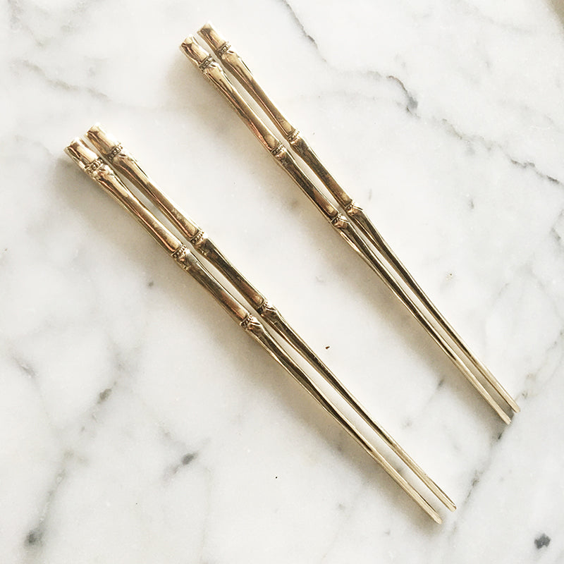 solid brass chopsticks