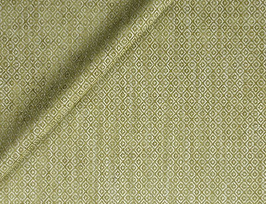 Diamond Weave Upholstery Fabric - Moss Colorway