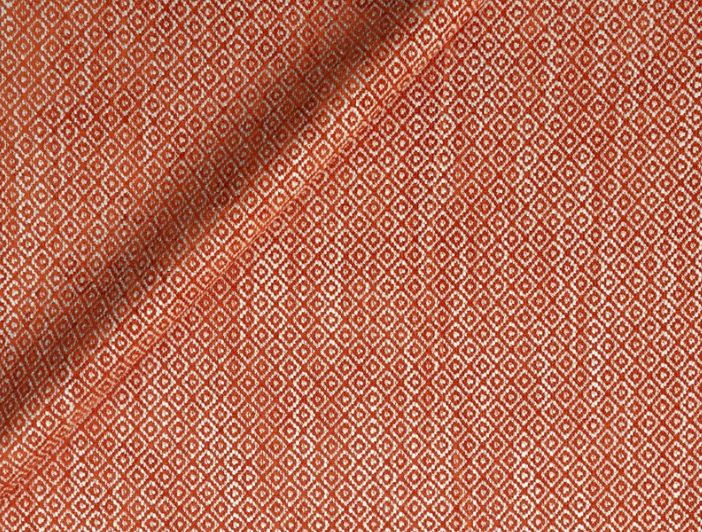 Diamond Weave Upholstery Fabric - Red Colorway