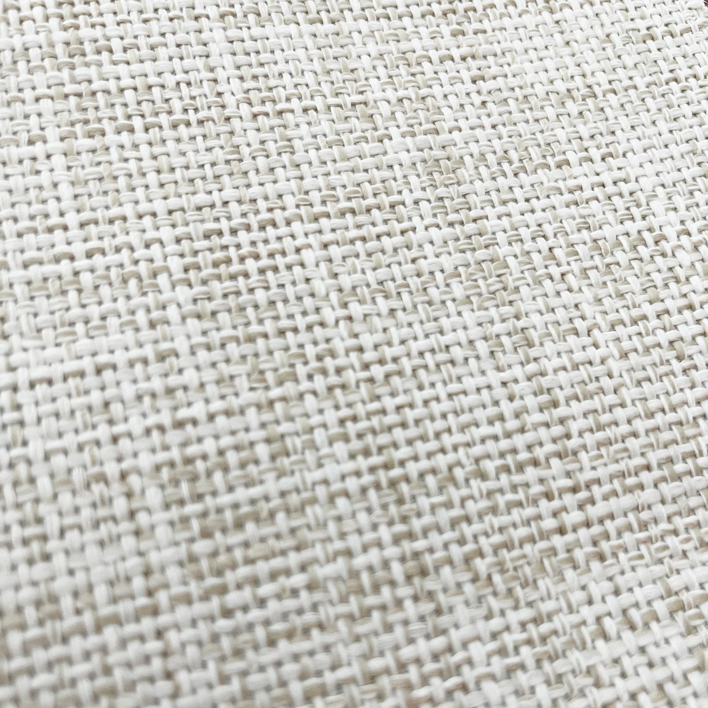 Heavy-Duty Flatweave Canvas Upholstery Fabric - Light Beige Colorway