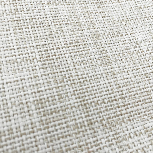 Heavy-Duty Flatweave Canvas Upholstery Fabric - Light Beige Colorway