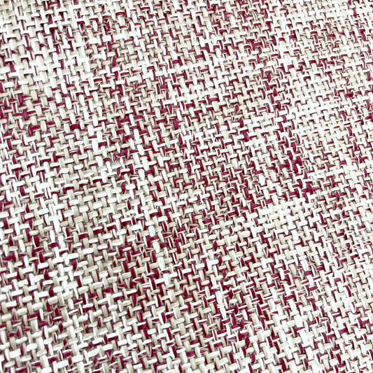 Heavy-Duty Flatweave Canvas Upholstery Fabric - Fuchsia Colorway