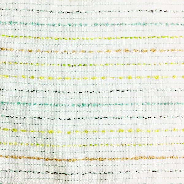 Bead Strings Wide-Width Sheer Fabric - Spring Colorway