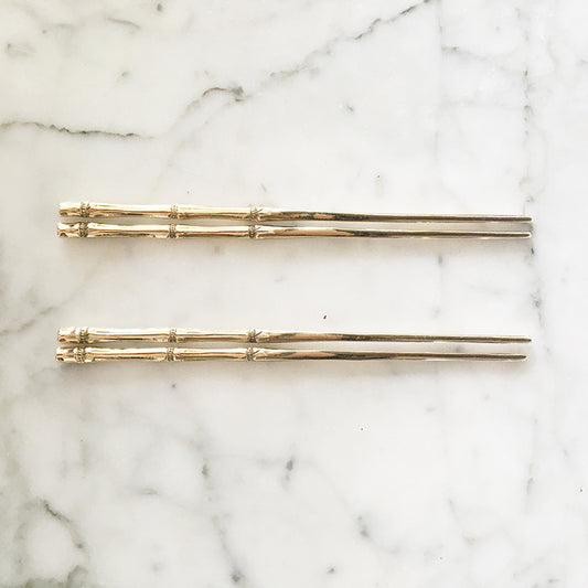 solid brass chopsticks