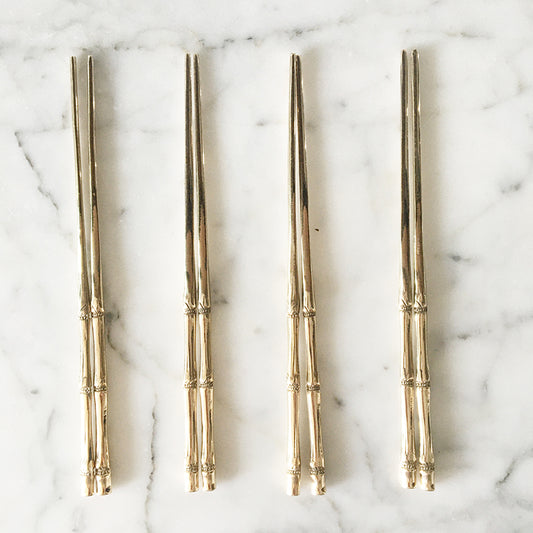 solid brass chopsticks