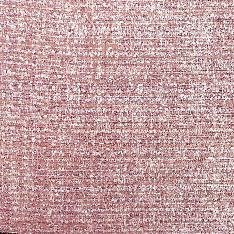 baby pink tweed upholstery fabric