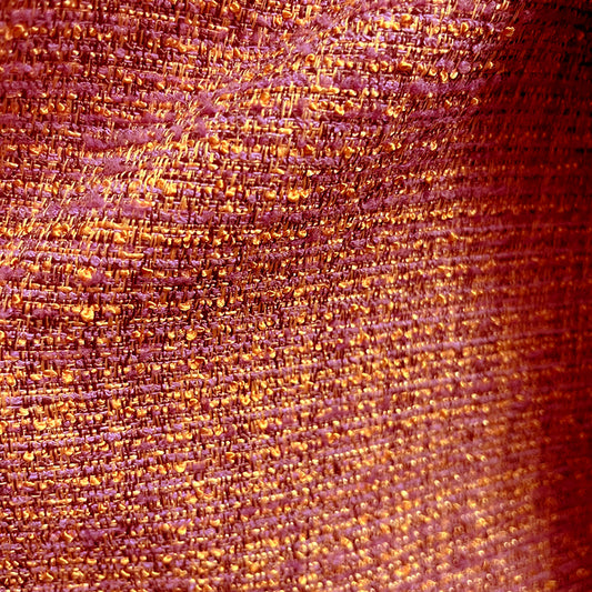 Fantasy Tweed Upholstery Fabric - Pink Candy Colorway