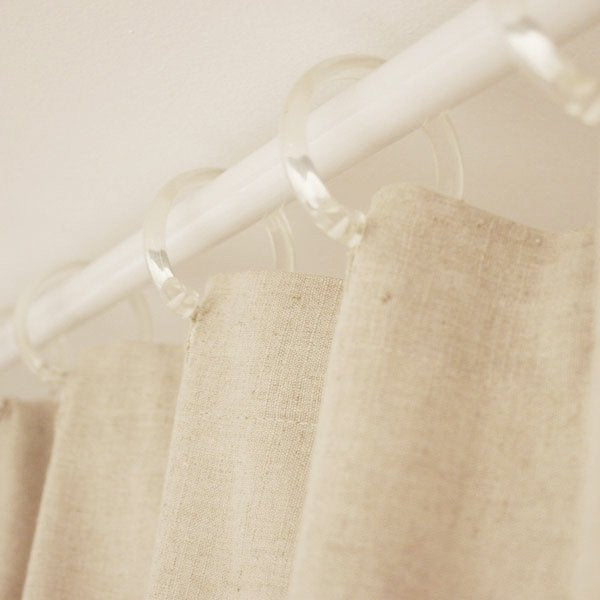 54"x90" Eco-Friendly, 100% Hemp Shower Curtain