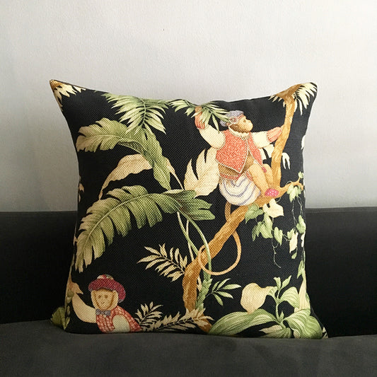 Monkey Throw Pillow