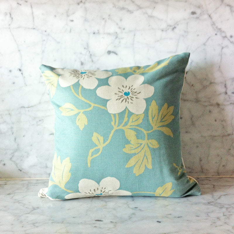 Romo fabrics floral throw pillow cover