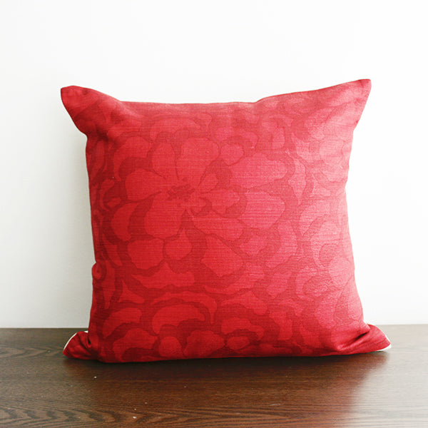 Pink throw pillow cover