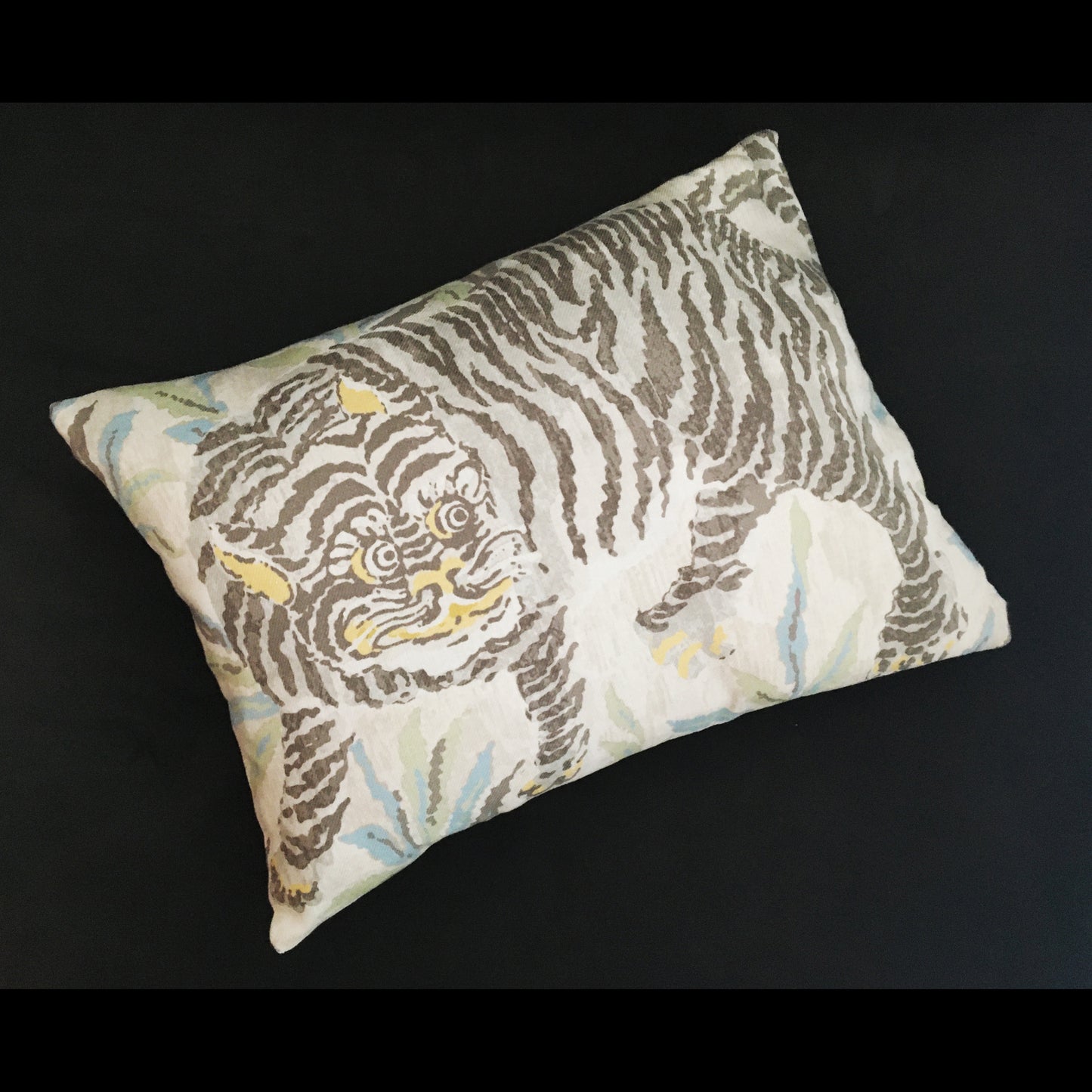 22"x16" Jim Thompson Tiger Tiger Throw Pillow Cover - Marble Colorway (Single-Sided)